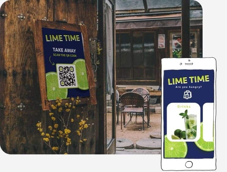QR Code marketing ideas to provide your visitors a Menu contactless